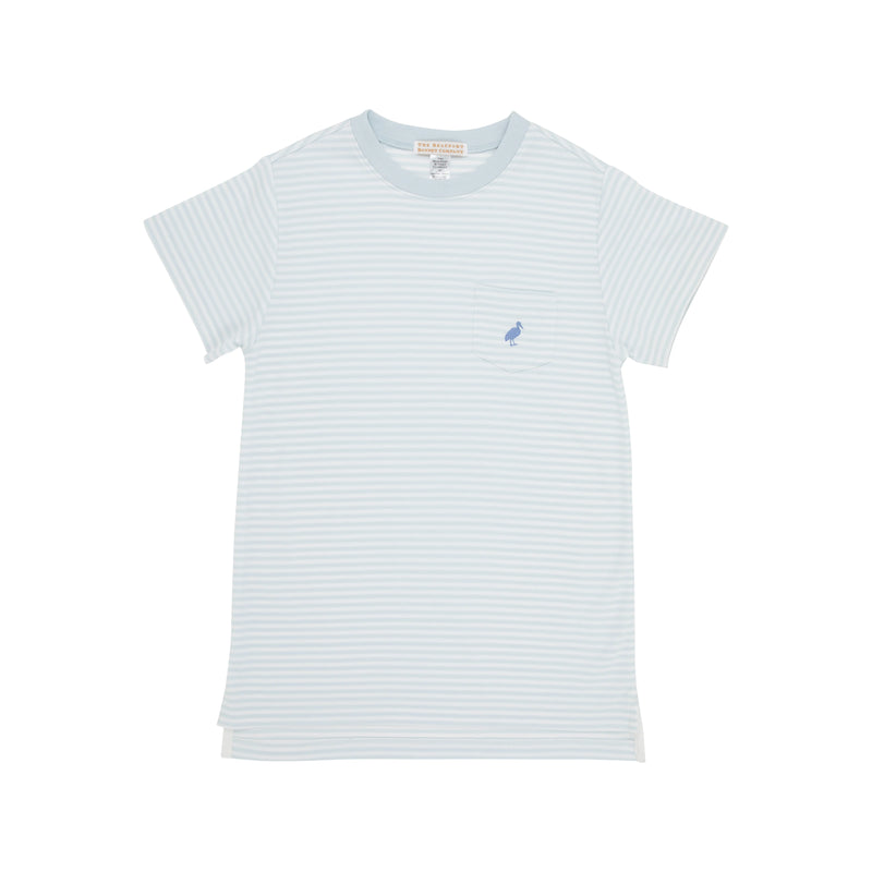 Carter Crewneck - Buckhead Blue Stripe