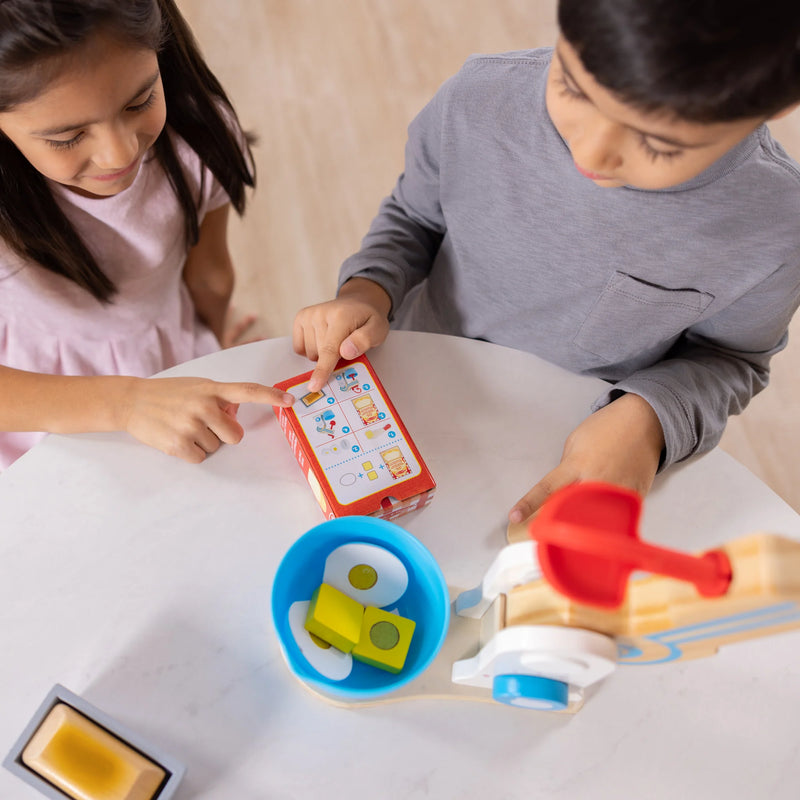 Make-a-Cake Wooden Mixer Set