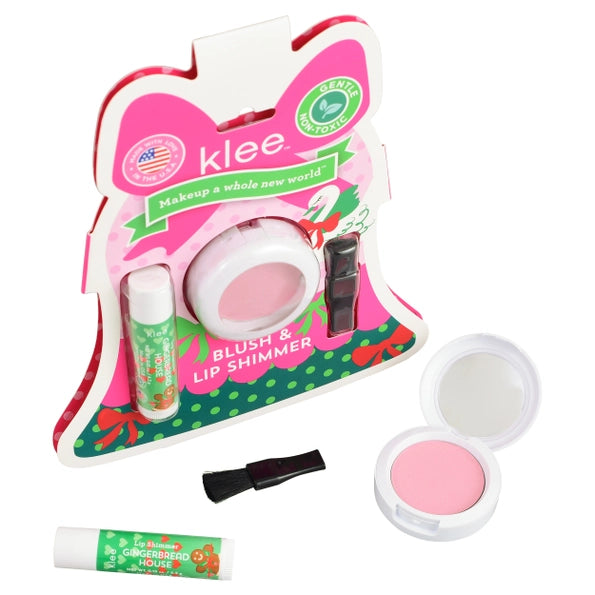 Tinsel Dream Holiday Blush & Lip Shimmer Set