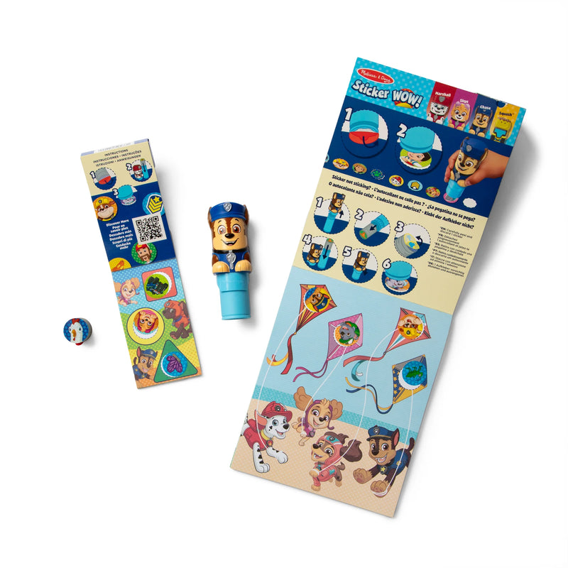 Sticker WOW! Activity Pad Set - Paw Patrol Chase