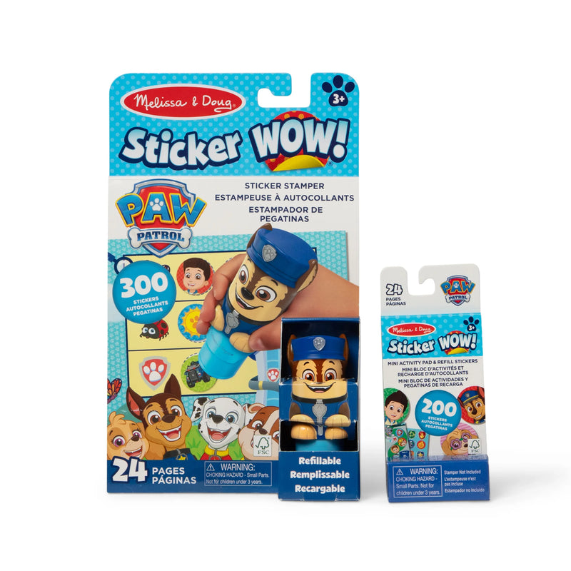 Sticker WOW! Activity Pad Set - Paw Patrol Chase