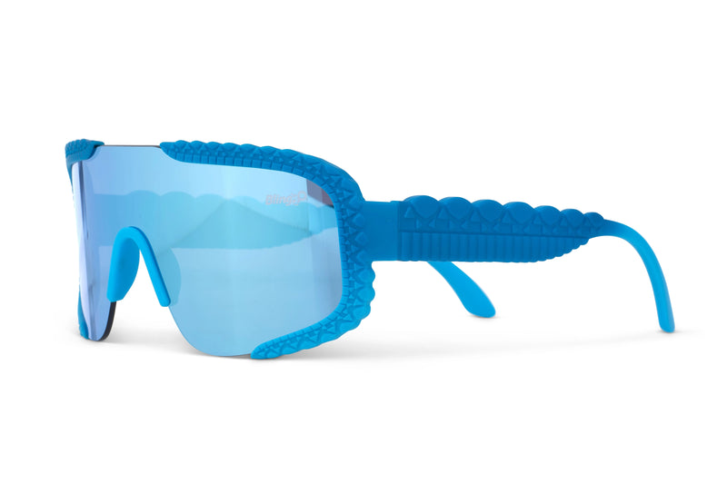 Crocodile Cobalt Sunglasses