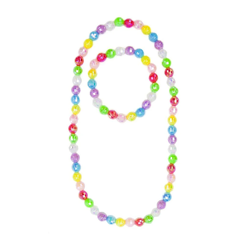 Colour Me Rainbow Necklace/Bracelet Set