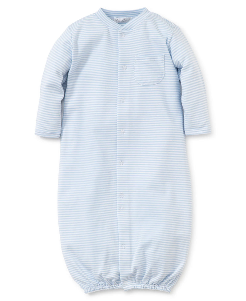 Blue Stripe Converter Gown