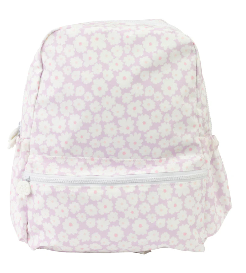 Large Backpack - Lavender Daises