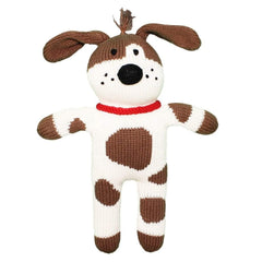 Mr. Whoofers Knit Dog Doll