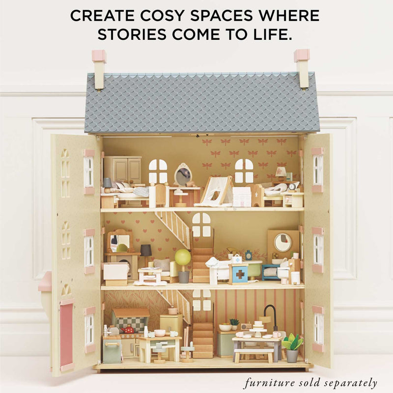 Cherry Tree Hall Wooden Doll House