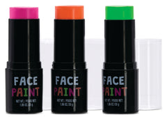 Ready, Set, Glow! Neon Face Paint