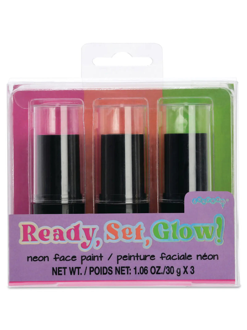 Ready, Set, Glow! Neon Face Paint