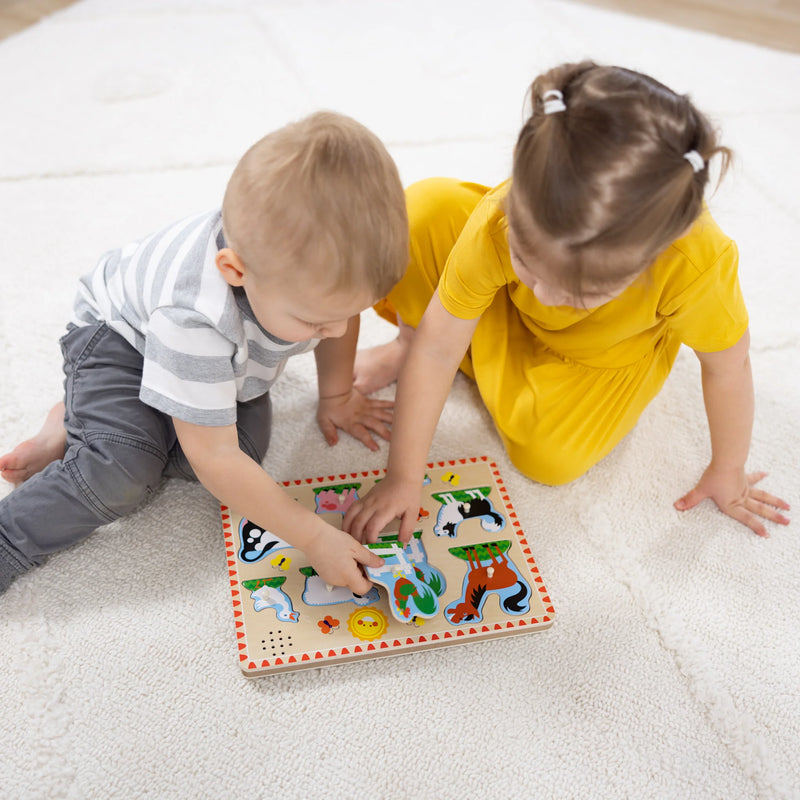 Farm Animals Sound Puzzle