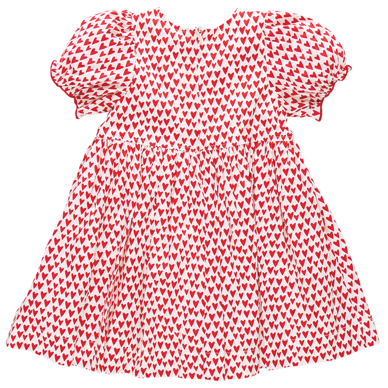 Hermione Dress - Mini Hearts