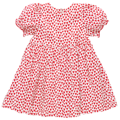 Hermione Dress - Mini Hearts