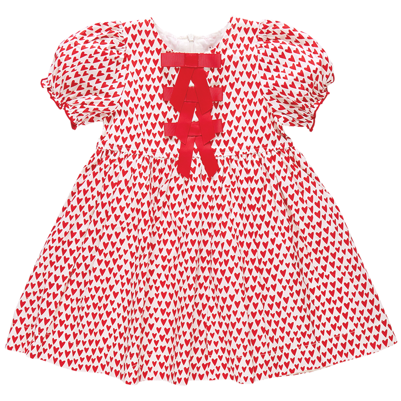 Hermione Dress - Mini Hearts