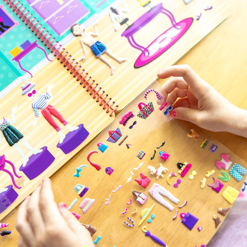 Puffy Sticker Play Set - Day of Glamour