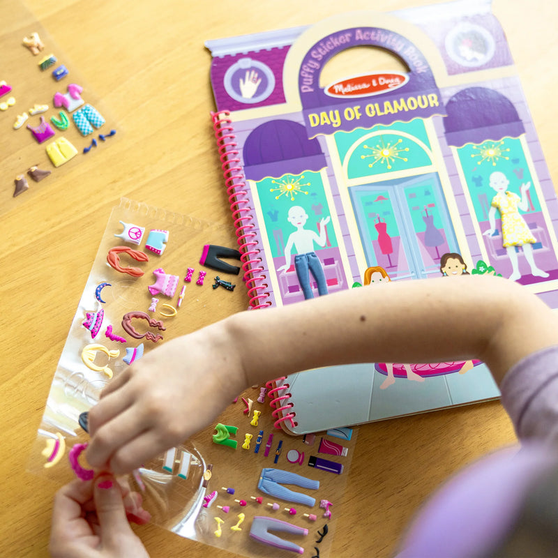 Puffy Sticker Play Set - Day of Glamour