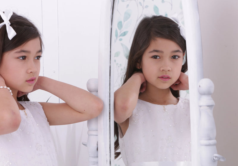 Gold-Plated Kids Cross Necklace