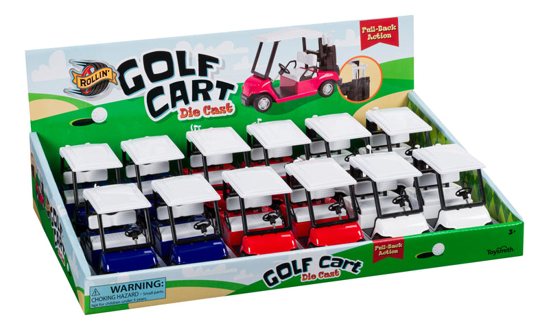 Pull Back Golf Toy - More Colors