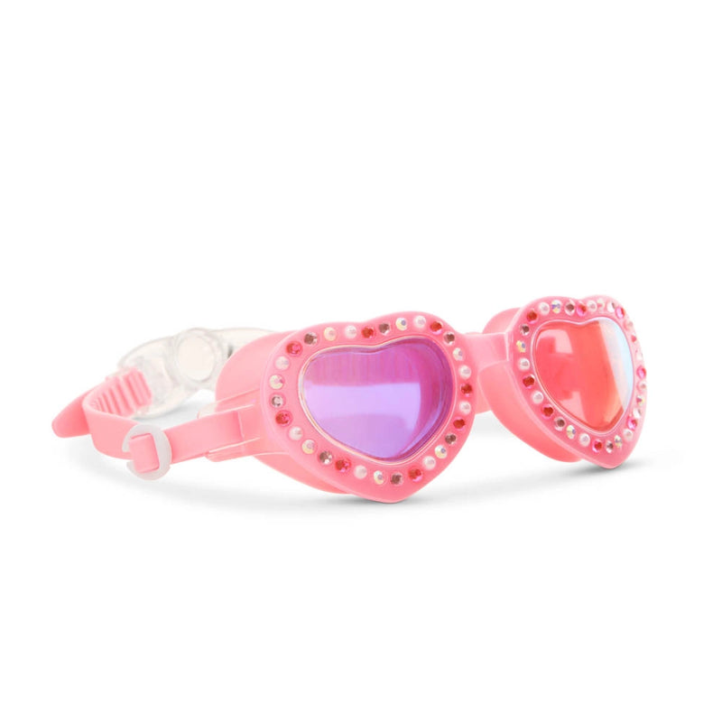 Pinklace Heart Bow Swim Goggles