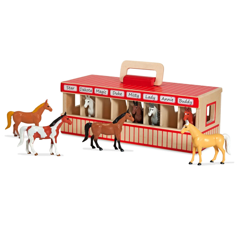 Toy Horse Stable