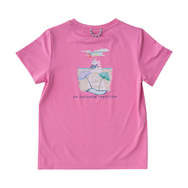 Presale Pro Performance Fishing Tee - Fuchsia Pink