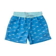 Presale Boogie Board Swim Trunk - Marina Fish Print