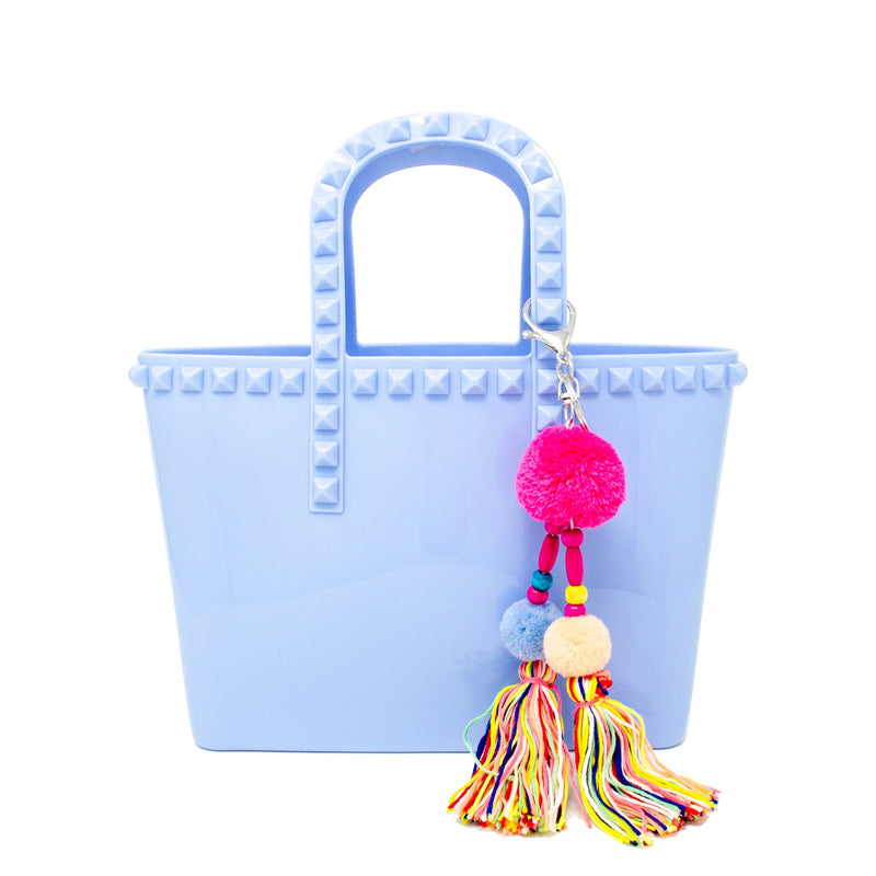 Jelly Tote Bag - Baby Blue