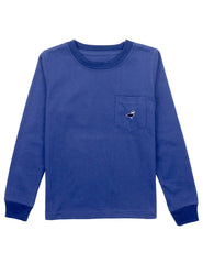 Parker Pocket Tee - River Blue