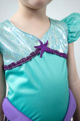 Purple Sparkle Mermaid Costume