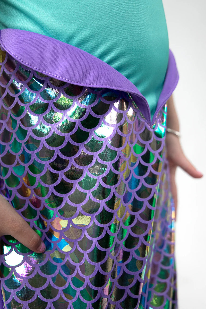 Purple Sparkle Mermaid Costume