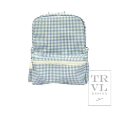 Mini Backer - Gingham Mist