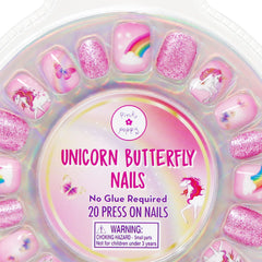 Unicorn Butterfly Nails