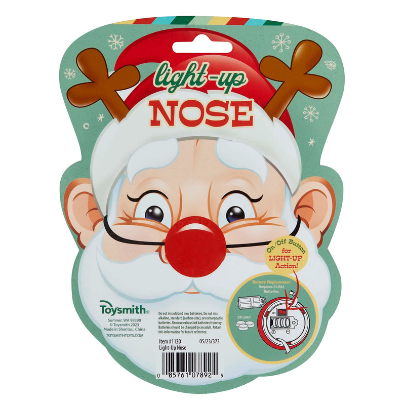 Light Up Santa Nose