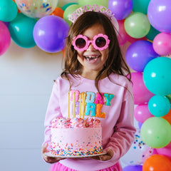 Birthday Girl Headband - Pink