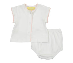 Jersey Diaper Set - Pink