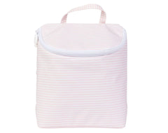 Bottle Bag - Light Pink Stripe