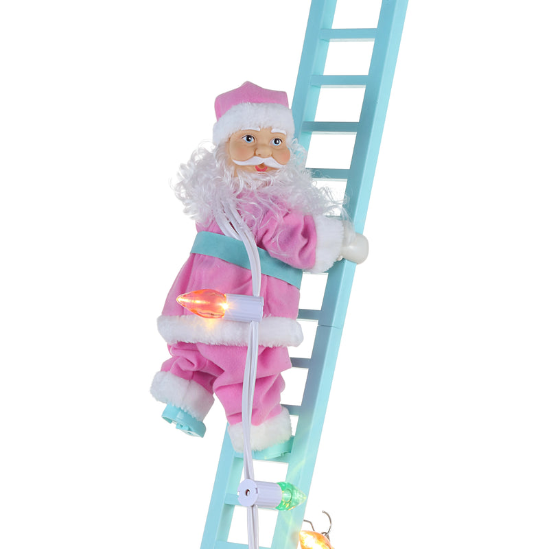 Super Climbing Santa - Pastel