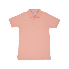 Prim & Proper Polo - Pompano Peach