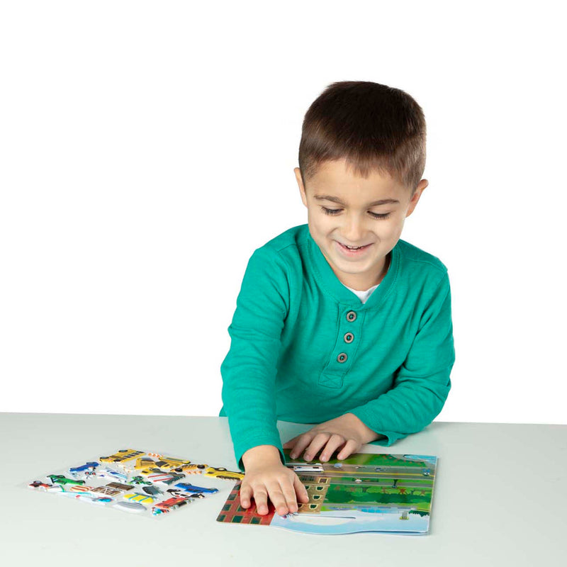 Puffy Sticker Play Set - Vehicle