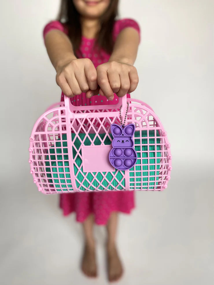 Pink Jelly Tote - Mini