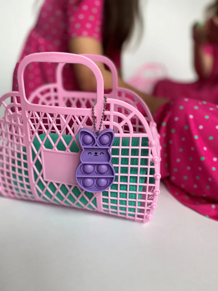 Pink Jelly Tote - Mini