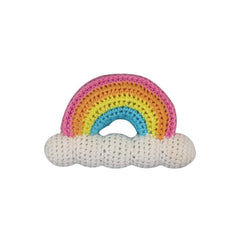 Rainbow Knit Rattle