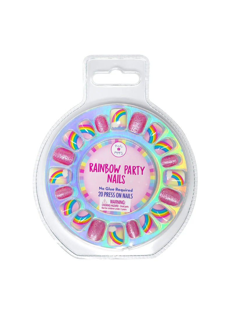 Rainbow Party Press-On Nails