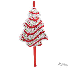 Confetti Cake Christmas Patch Headband