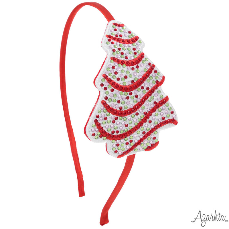 Confetti Cake Christmas Patch Headband