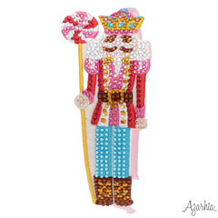 Nutcracker Rhinestone Patch Headband