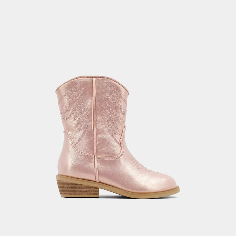 Zahara Toddler Boots - Rose Gold