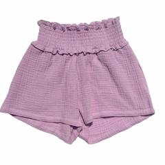 Sadie Shorts - Purple Gauze