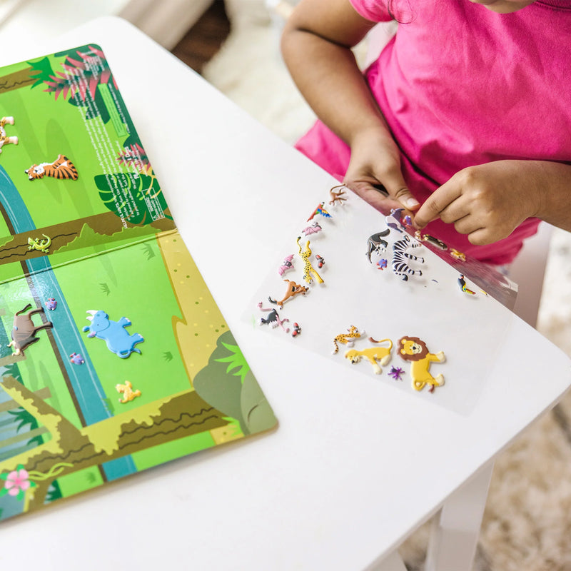 Puffy Sticker Play Set - Safari