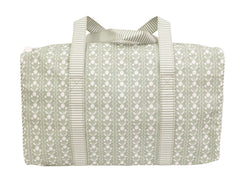 The Duffle Bag - Sage Floral