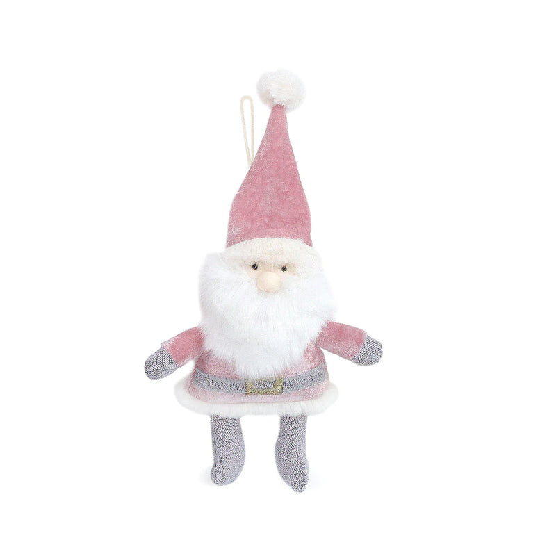Pink Santa Claus Ornament